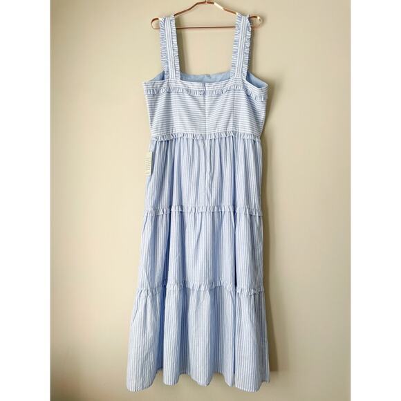 Gal Meets Glam Courtney Rio Stripe Maxi Dress 18 - Picture 4 of 7